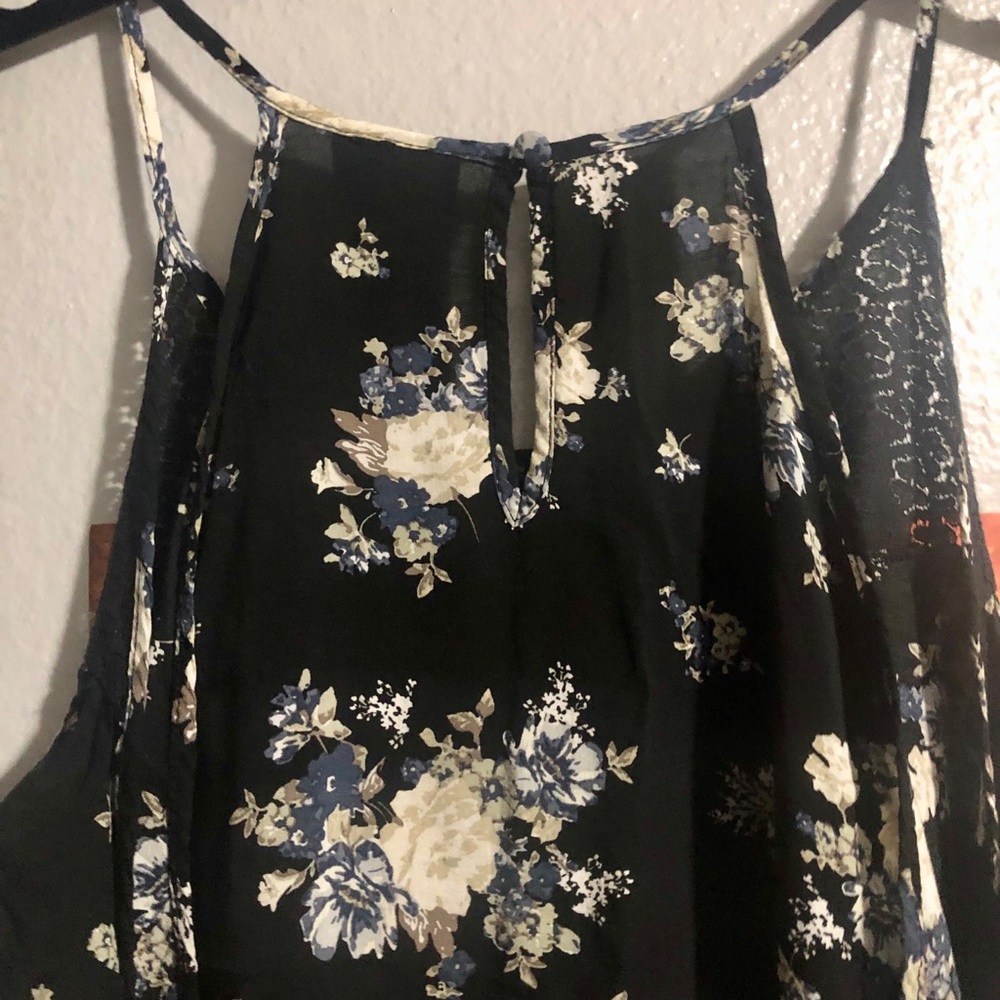 Torrid Ruffle Floral Tank Top - Picture 6 of 10
